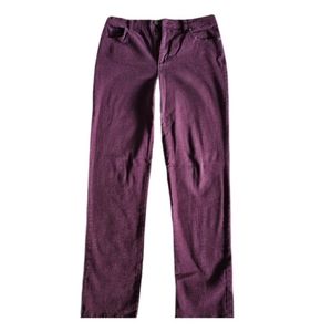 Gloria Vanderbilt Denim Amanda Jean Plum color size 8